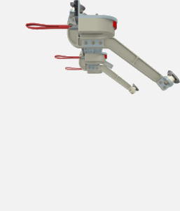 Hillaero PC12 HARDPOINT MOUNT ADAPTER FAA certified mountable bracket for Air Ambulance Airmed Helicopter or Fixed Wing Aircraft SIDE